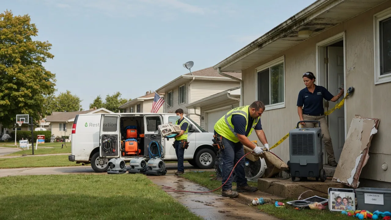 Water Damage Restoration in Huntsville, MO near me